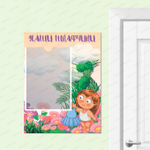 Табличка Наши шкафчики с карманом А4 Девочка 917