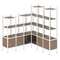 Лофт Угловой внутренний стеллаж VR.L-41  1694*1694*1869