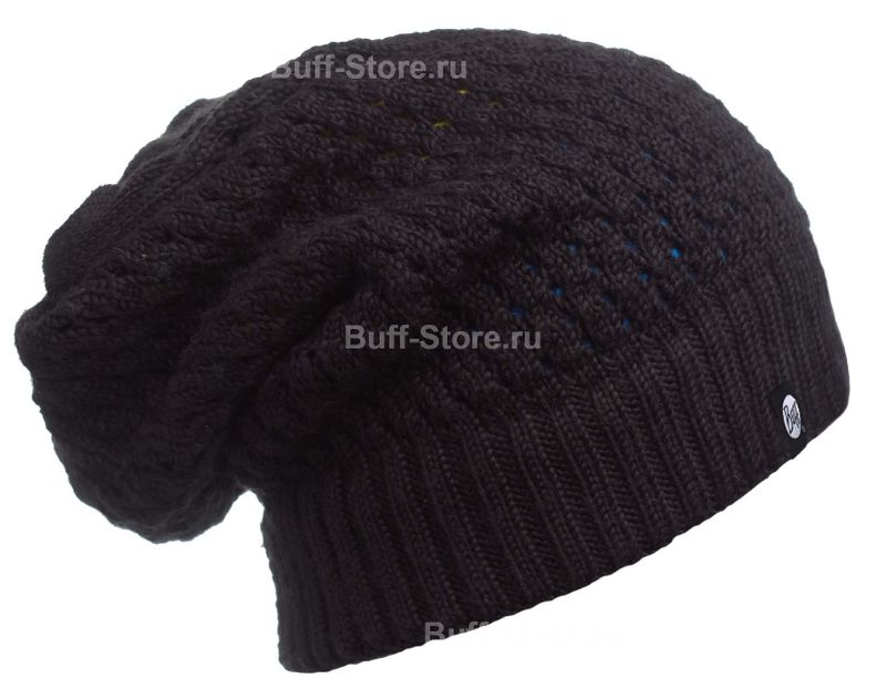 Вязаная шапка Buff Aidan Black Фото 3