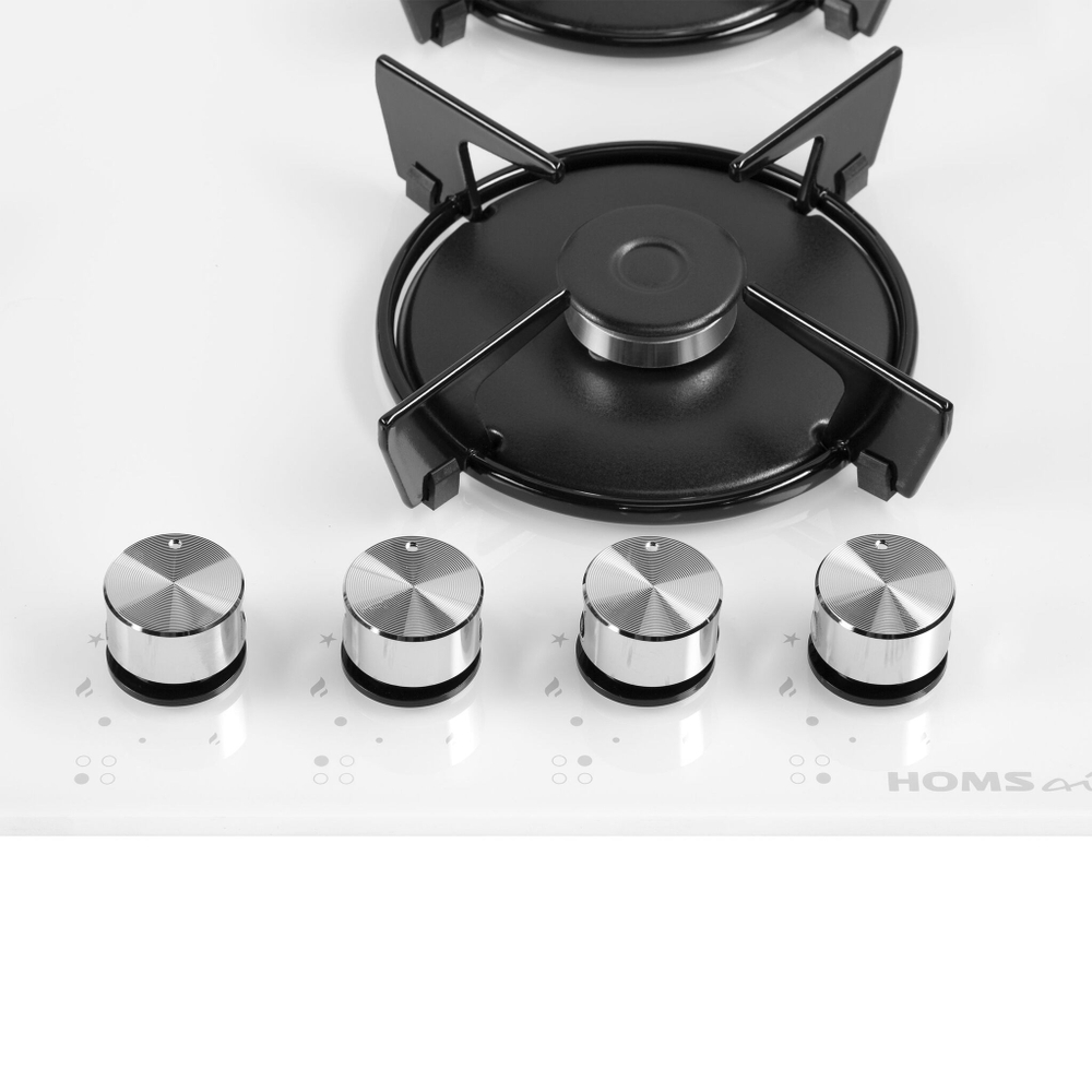 Газовая варочная панель HOMSair HGG641EWH фото 7