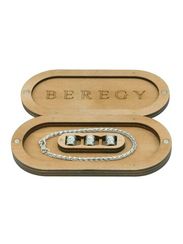 Деревянный футляр-шкатулка для скандинавских рун Старшего Футарка 3 шт.