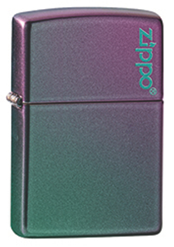 Зажигалка фиолетовая с логотипом Iridescent ZIPPO 49146ZL