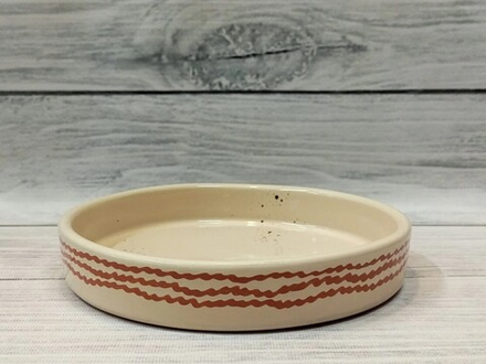 Блюдце Розовая волна 20 см