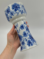 Ваза с синими цветами Wallendorf