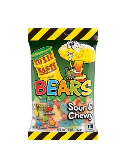 Кислый мармелад Toxic Waste Bears Sour&Chewy 142 гр