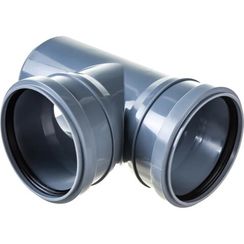 Тройник Политэк Пайп 110х110/87,5гр. ВК (30)