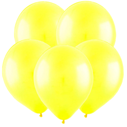 Шар латексный Пастель Желтый 35 см