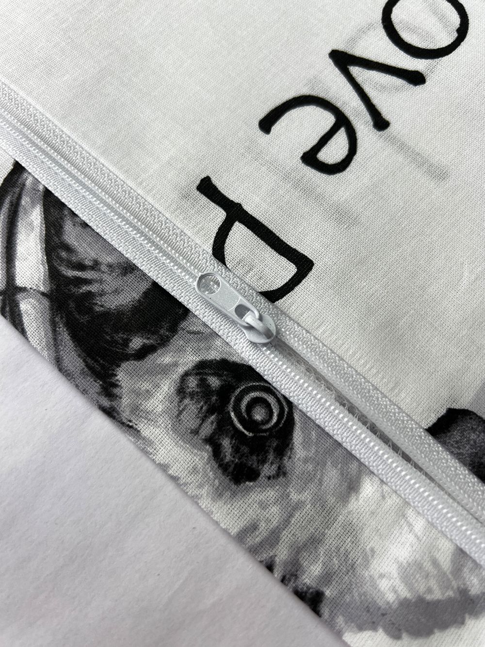 Наволочка комплект 2шт перкаль Сказка "Панды" 40х40 см на молнии