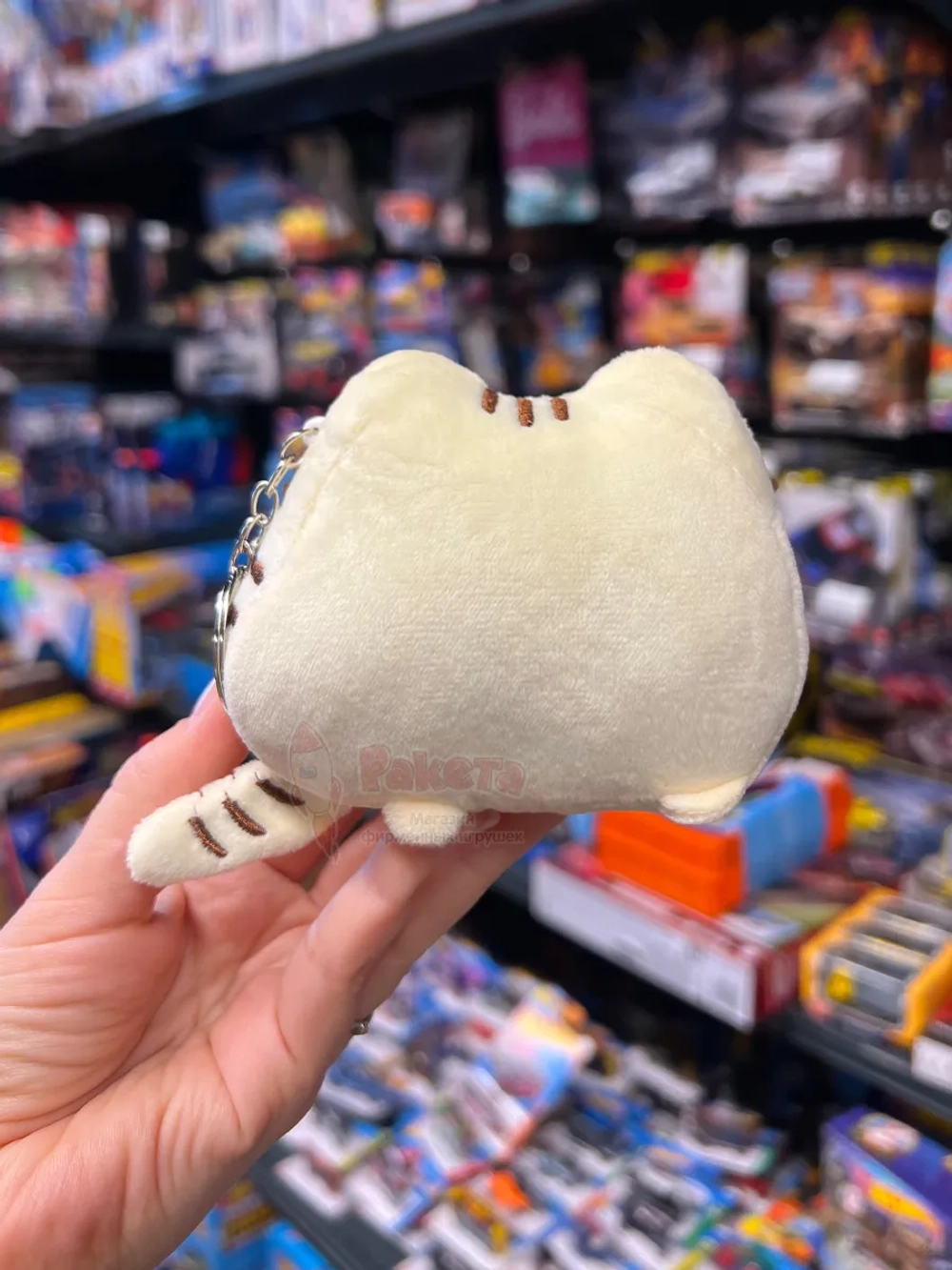 Мягкая игрушка Пушин Кот Кэт плюшевый котик брелок