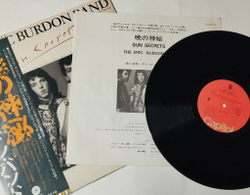 Винтажная виниловая пластинка LP Eric Burdon Band Sun Secrets (Japan 1974) (Obi)