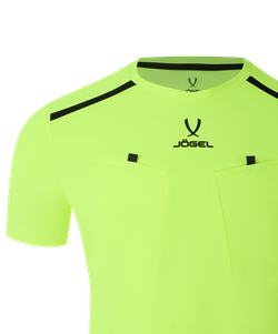 Футболка судейская DIVISION PerFormDRY Referee Tee, желтый неон