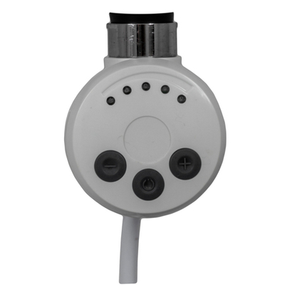 Электрический ТЭН LUX-01T-300 с терморегулятором 300W белый, (1 шт)