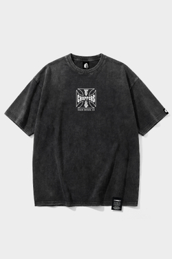 Футболка SHMOT "WCC" GARMENT DYE Черный