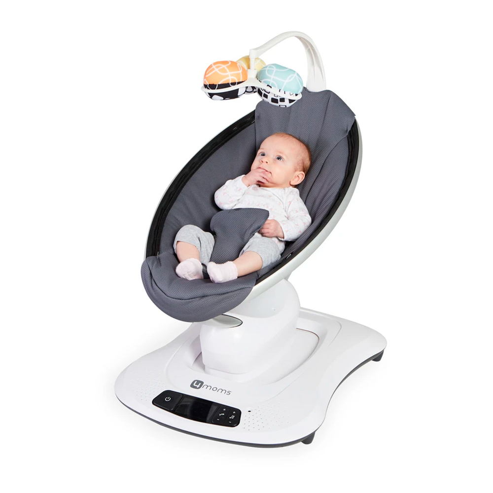 Качели-шезлонг 4moms MamaRoo 4.0 графитовый меш напрокат