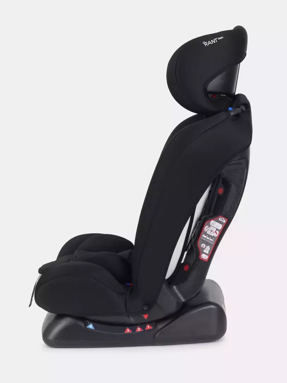 Автокресло ZY26 "Unity" RANT basic (Black) группа 0+-1-2-3 (0-36 кг)