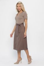 Платье Парижанка (шоколадное) П13850-10М LT Collection