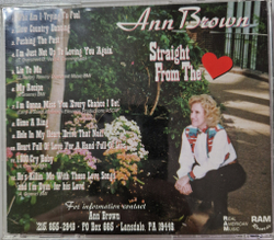CD: Ann Brown — «Straight from the heart» (2000)