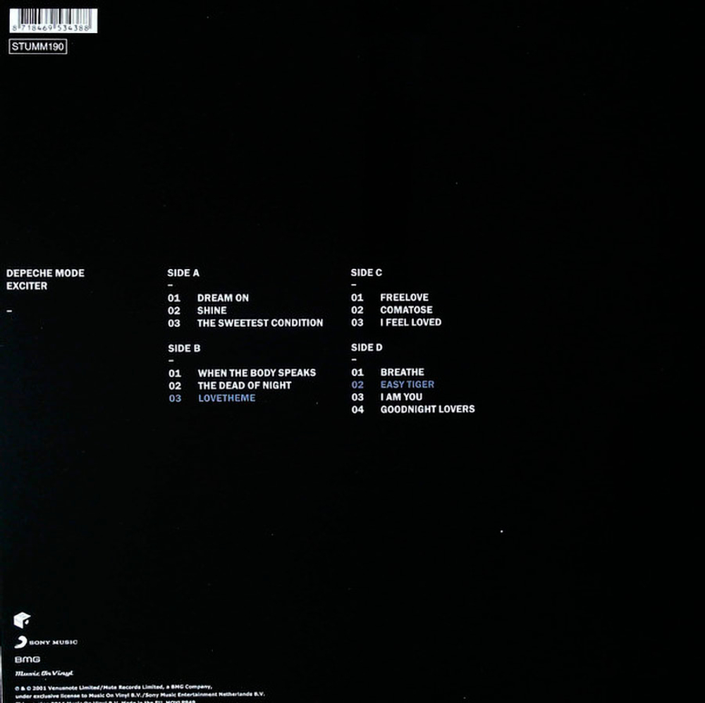 Depeche Mode / Exciter (2LP)