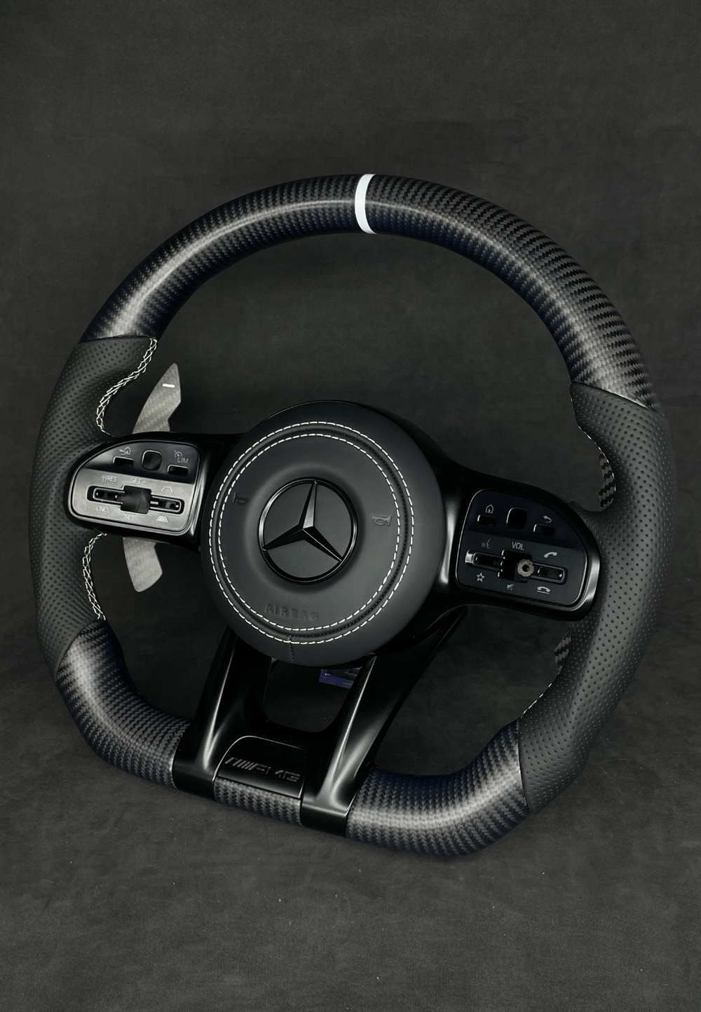 Custom Steering Wheel Mercedes Benz
