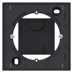 Коробка переходник Systeme Electric ATLASDESIGN 1 постовая карбон 36374