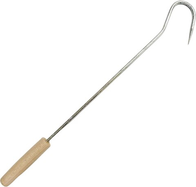 Багор с деревянной ручкой 42см