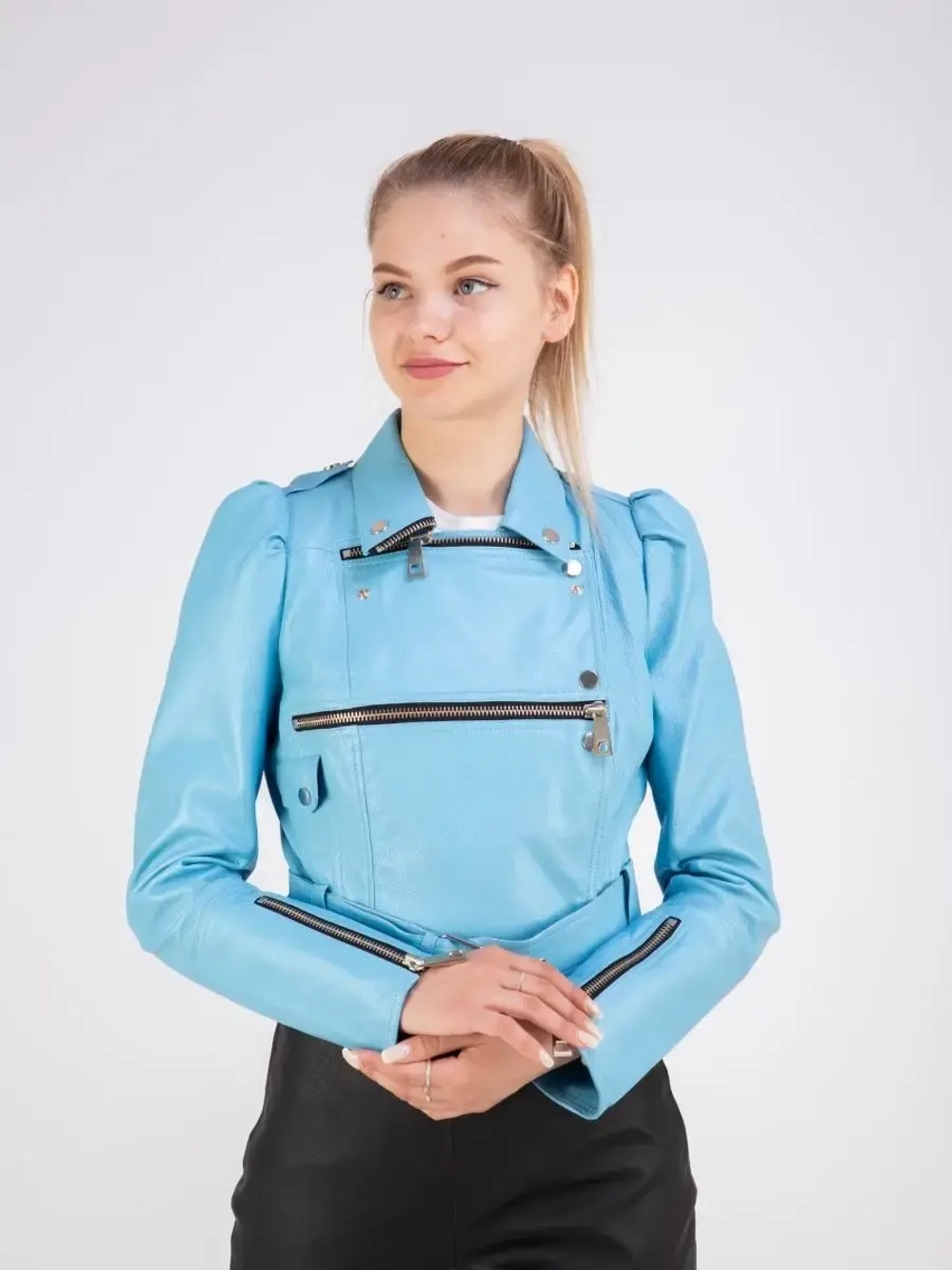 Куртка женская из натуральной кожи
