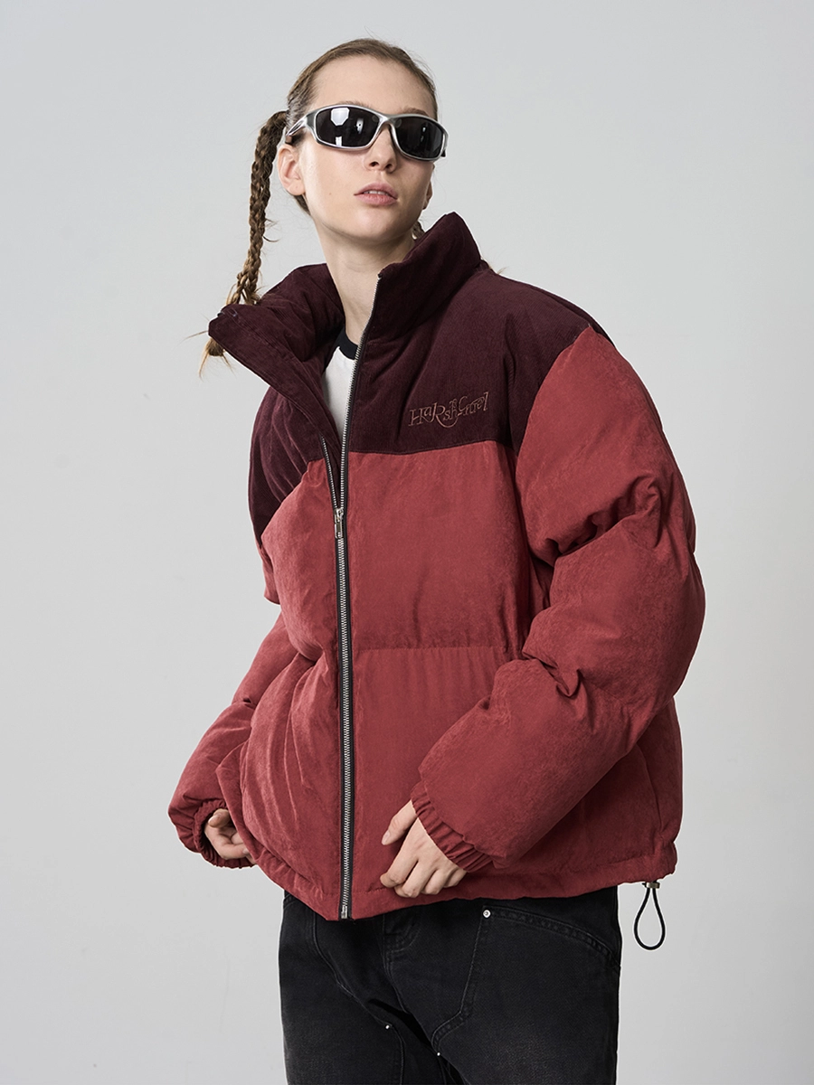 Пуховик HARSHandCRUEL Velvet Puffer Jacket