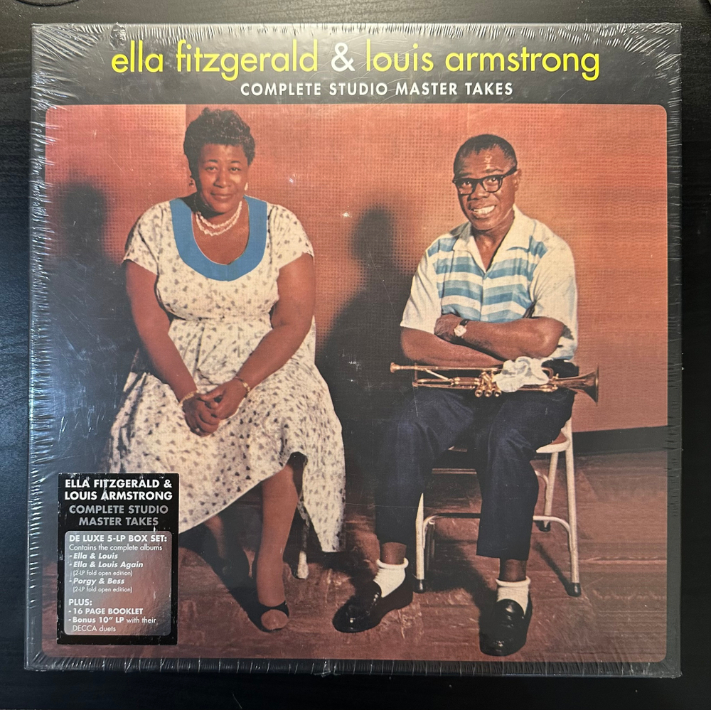 Ella Fitzgerald & Louis Armstrong - Complete Studio Master Takes 5LP+10" (Европа 2017г.)