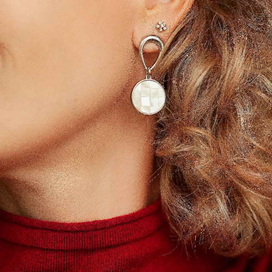 Серьги Possebon Mother Pearl Mosaic A2725.1 S