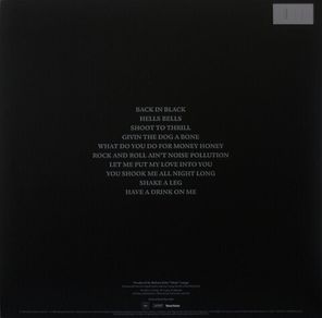 AC/DC / Back In Black (LP)