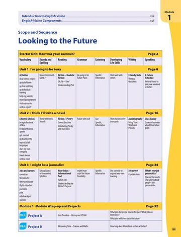 ENGLISH VISION Книга для учителя 3