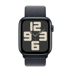 Apple Watch SE 2024, 40 мм, алюминий цвета "Midnight", Ink Sport Loop (MXEA3)