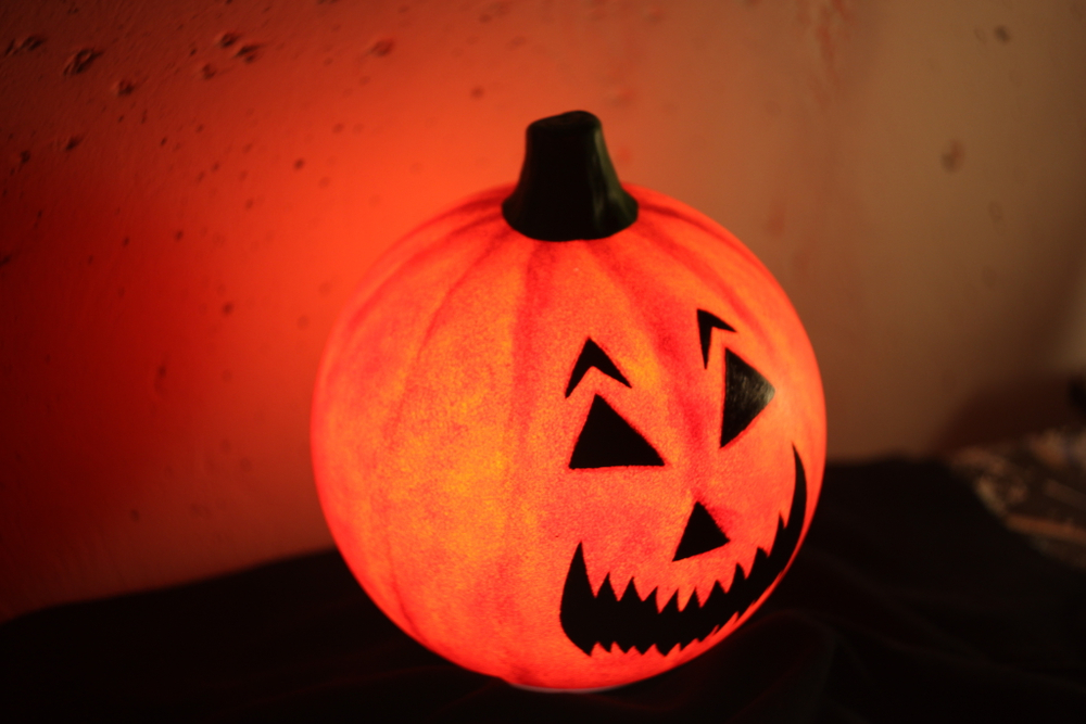 Светильник - Тыква на Хэллоуин (20 см)