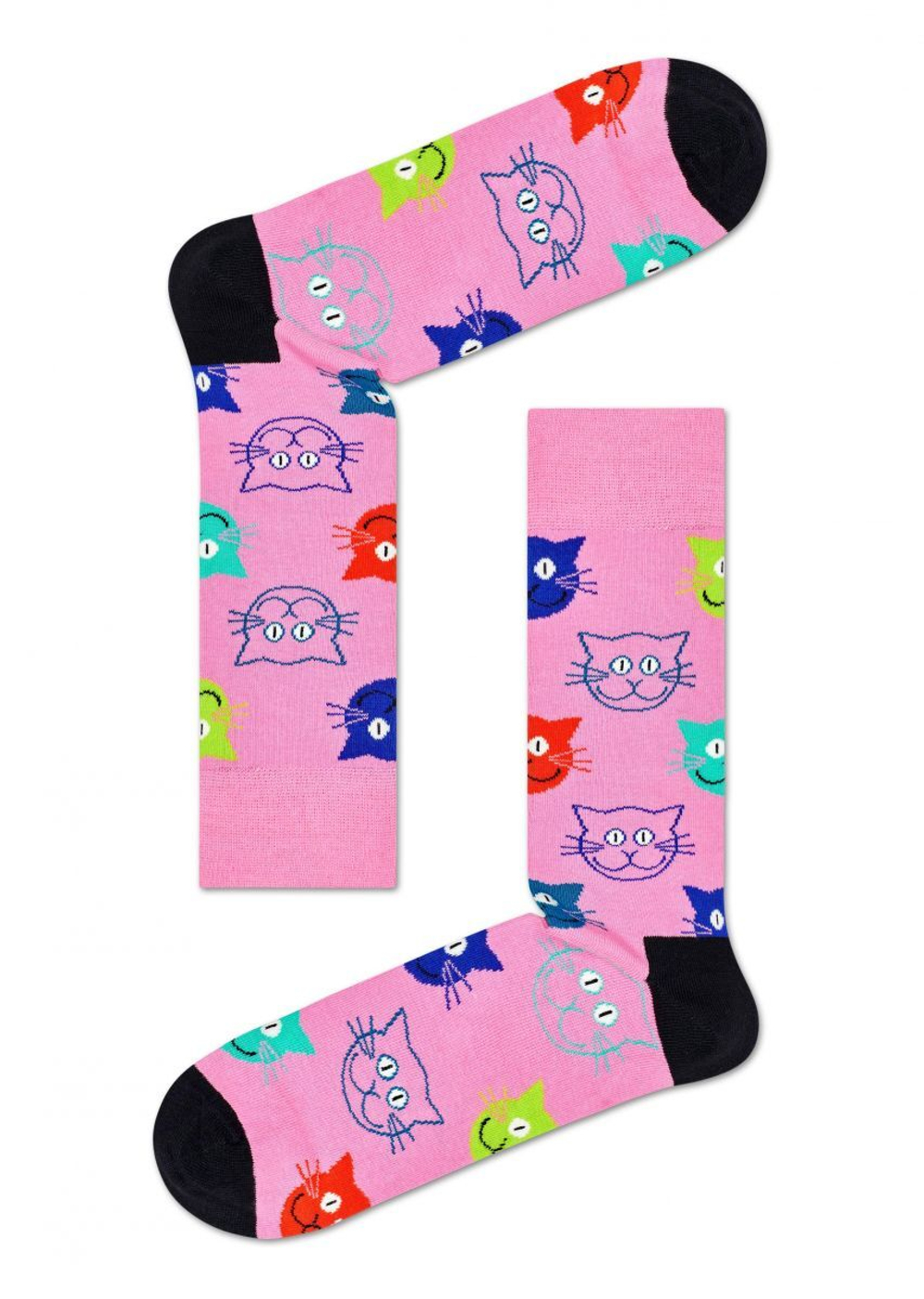 Подарочный набор носков 3-Pack Mixed Cat Socks Gift Set (Размер: 29) (Цвет: разноцветный)