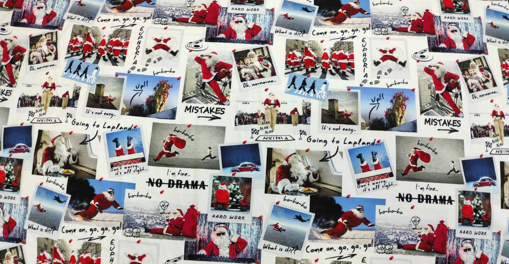 Кулир (принт). Коллаж, 0,39м (БРАК)