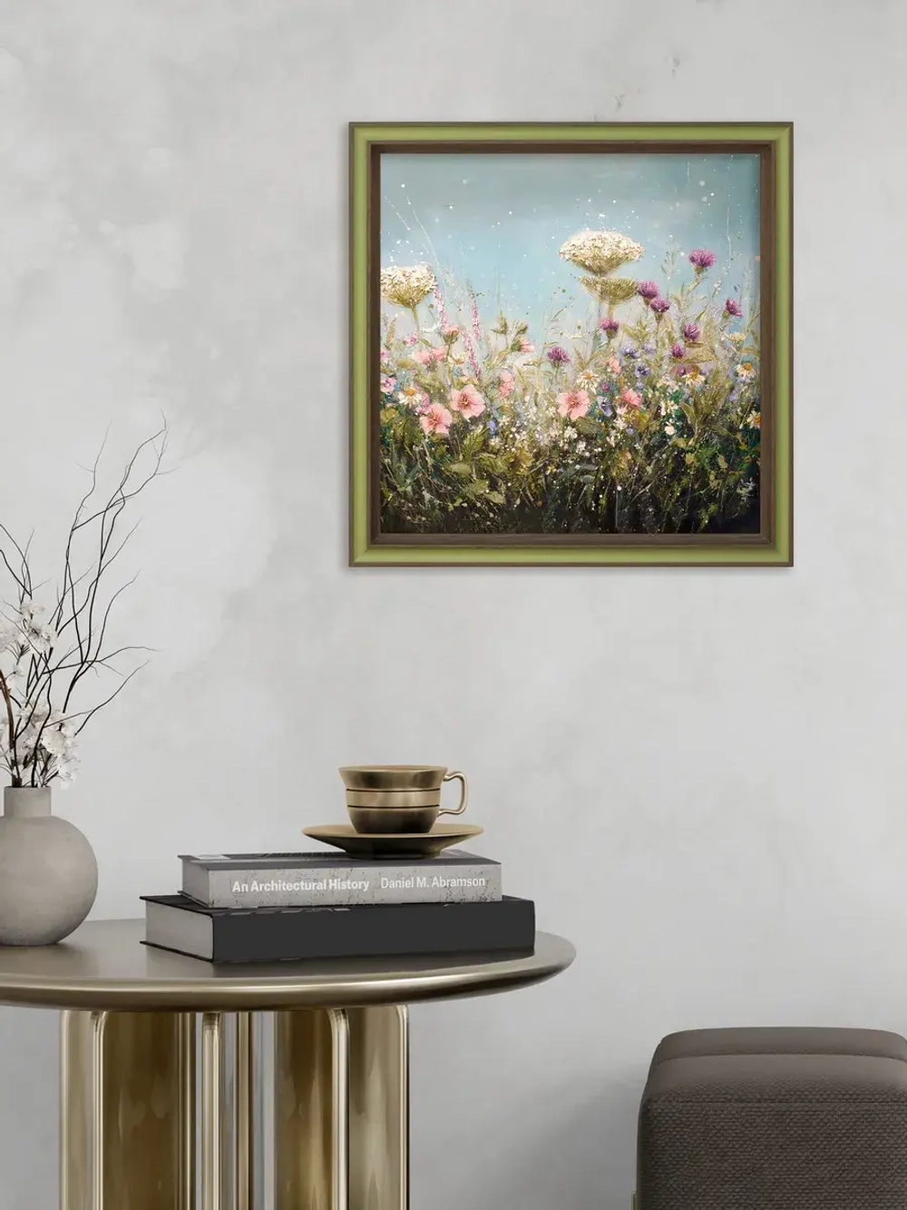 Картина на стену интерьерная на холсте 33х33 см