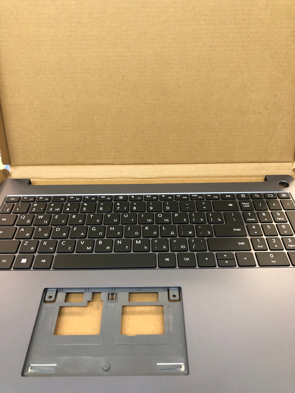 Клавиатура (Топкейс) для Huawei MateBook D16 (MitchellF-W5851) Оригинал