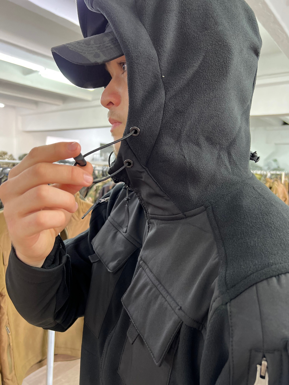 Куртка флисовая 7.62 / чёрный