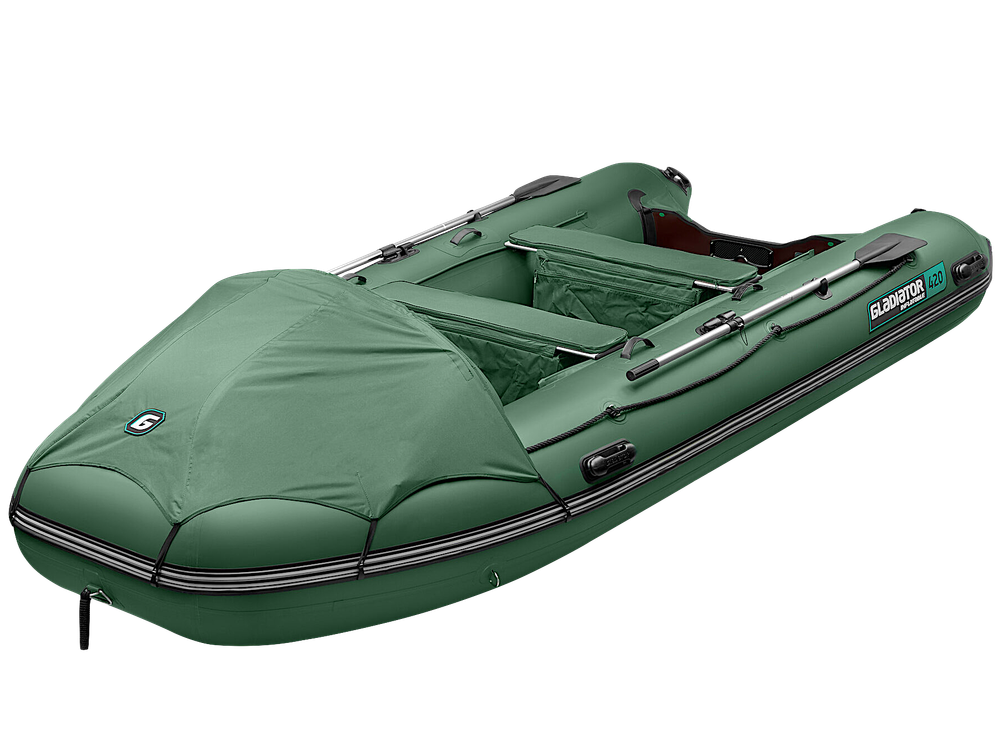 Лодка ПВХ Gladiator AirPro E420Pro НДНД -