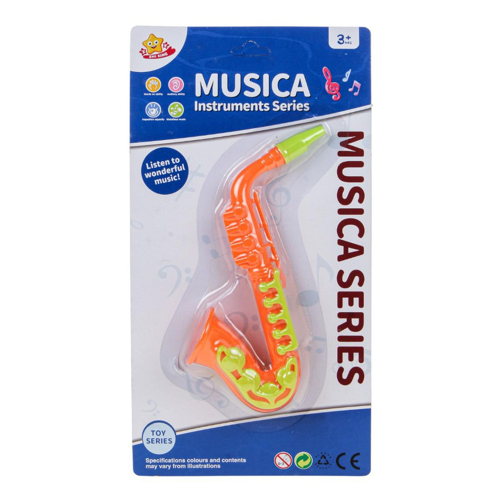 Саксофон 17,5см, блистер 398-C