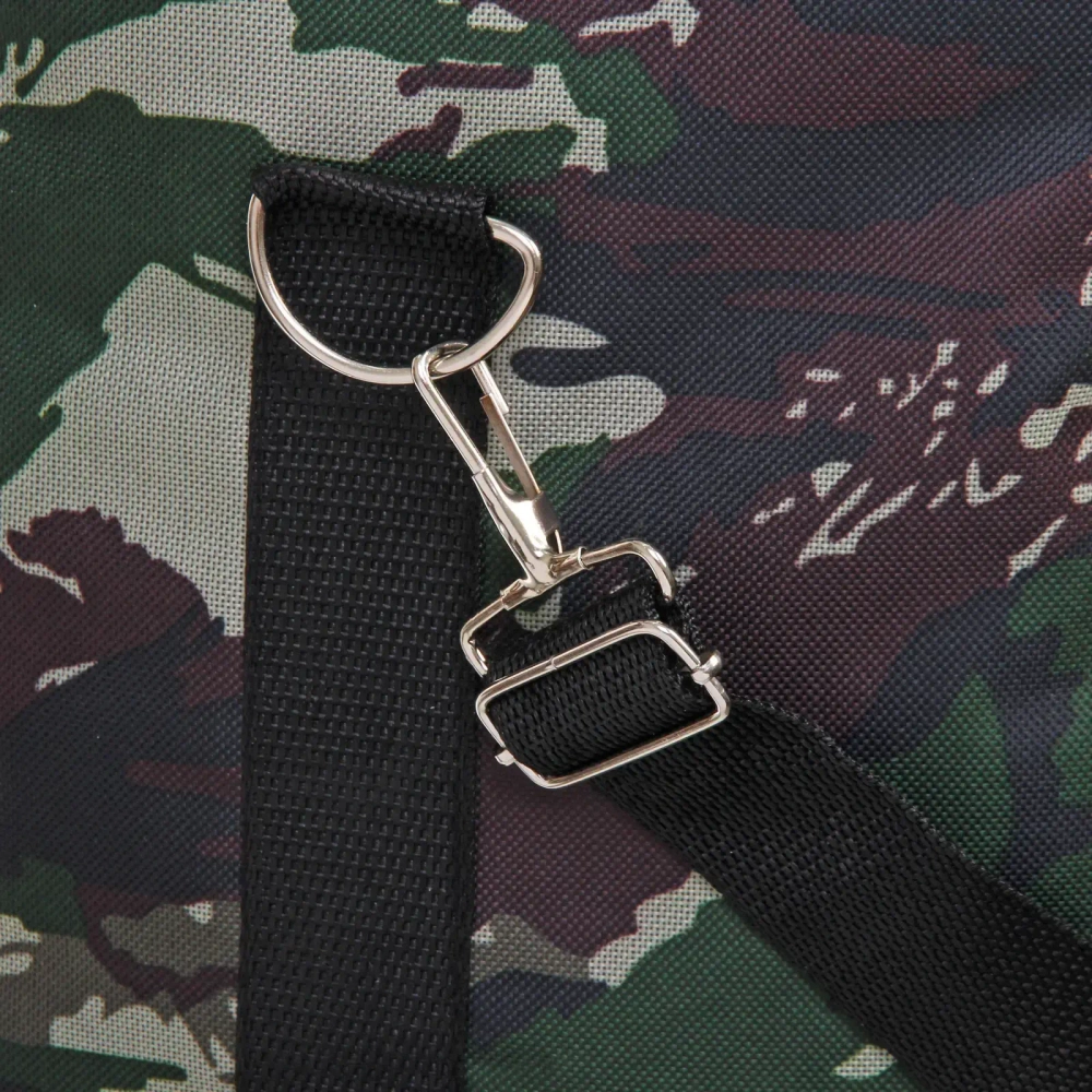 Сумка дорожно-спортивная «KANADA», цвет зеленый, хаки, 4 кармана, 27л, 60*34*25см (без лого)