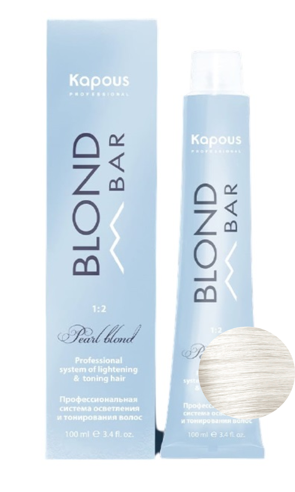 Крем-краска "Blond Bar" 001 Снежная королева 100 мл