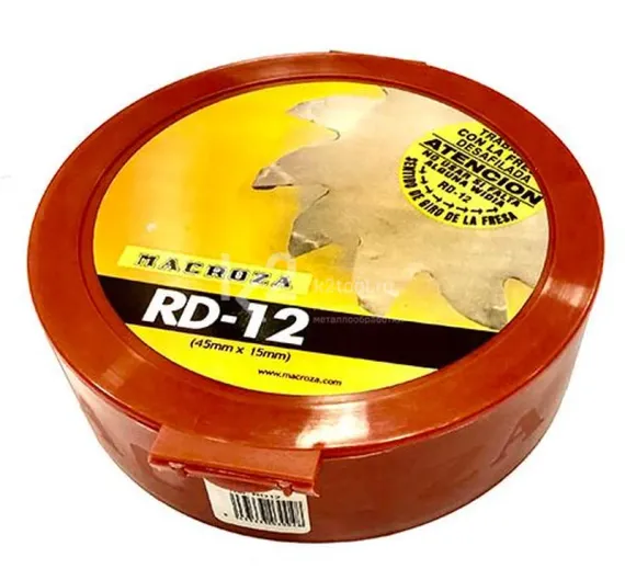 Фреза для штроборезов Macroza RD12 15х45 мм