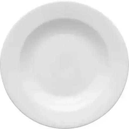 Тарелка глубокая «Кашуб-хел»; фарфор; 300мл; D=22.5,H=3см; белый