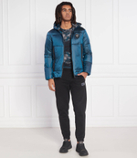 пуховая куртка EA7 - морской(6LPB15 PN2MZ)