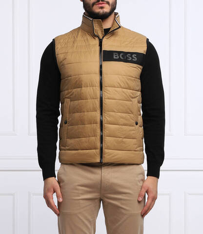 безрукавка darolan BOSS BLACK - бежевый(50464300)