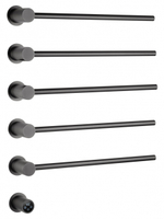 Полотенцесушитель электрический встраиваемый WONZON & WOGHAND HAMBURG, Темный графит (WW-AL315-GM)