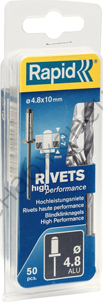 RAPID 4.8х10 мм, 50 шт, Алюминиевая заклепка (5000387)