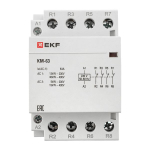 Контактор модульный КМ 63А 4NC (3 мод,) EKF PROxima