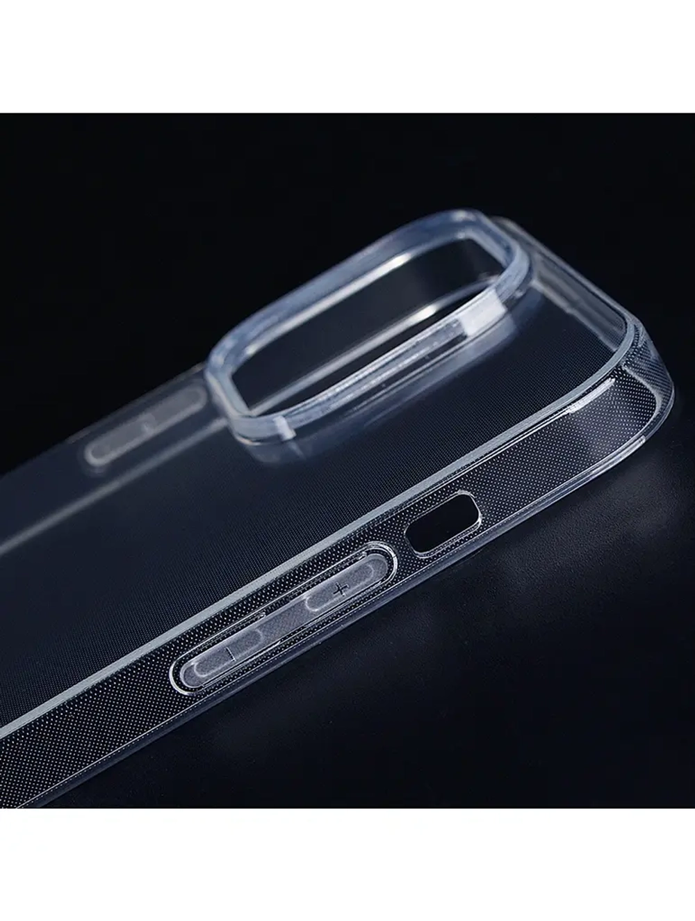 Чехол-накладка Wiwu (ZCC-108) для Apple iPhone 15 Pro силиконовый (прозрачный)